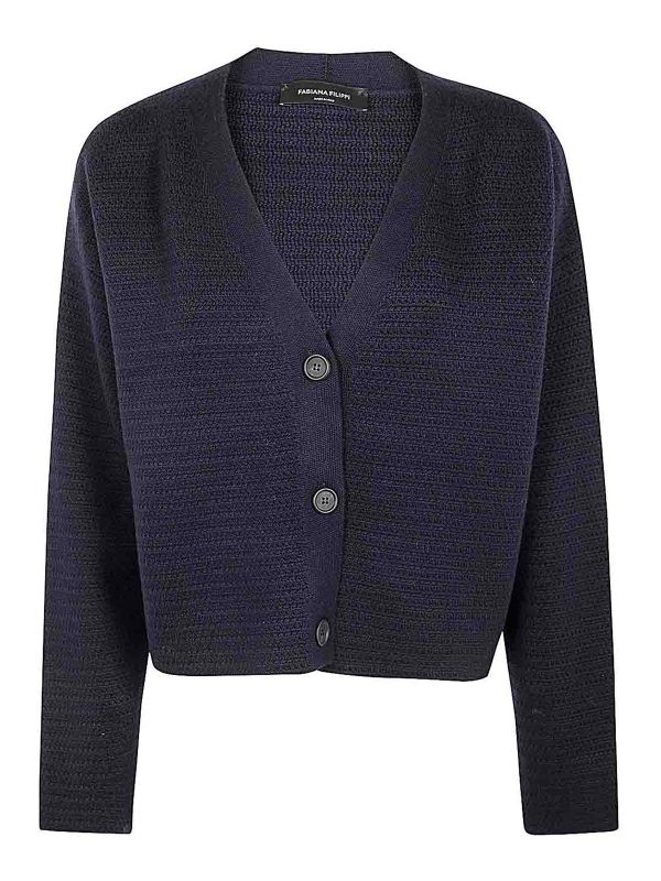 Fabiana Filippi Cardigan - Bleu