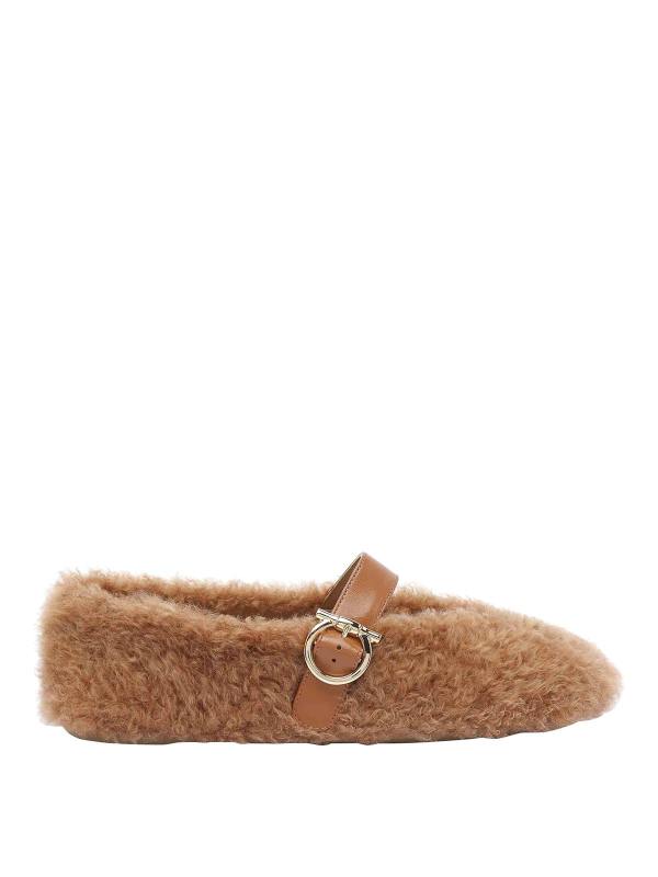 Salvatore Ferragamo Ballerines - Marron