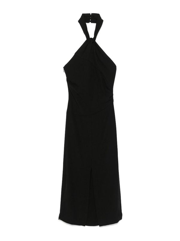 Iro Robe Au Genou - Noir