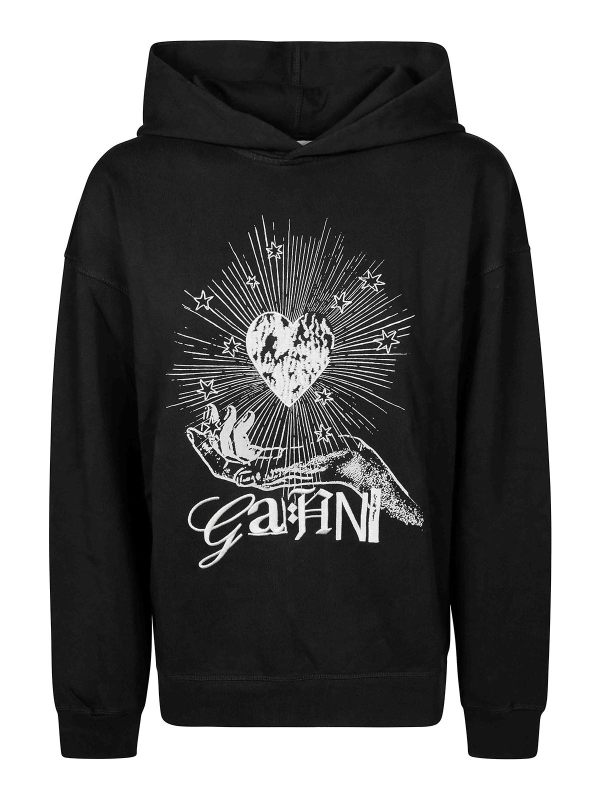 Ganni Sweat-Shirts - Noir