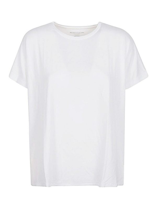 Majestic Filatures T-Shirt - Blanc