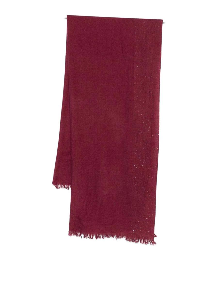 Faliero Sarti Écharpe - Rouge Bru