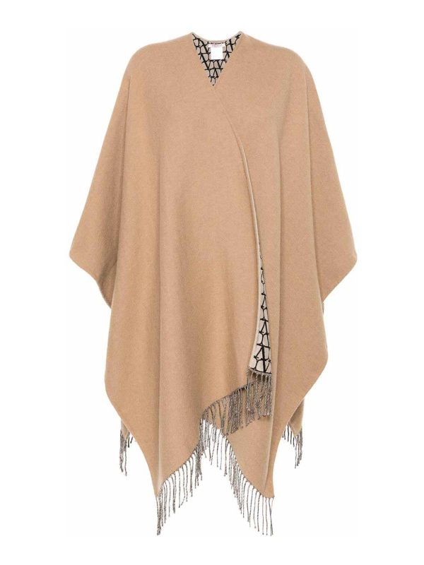 Valentino Cape - Camel