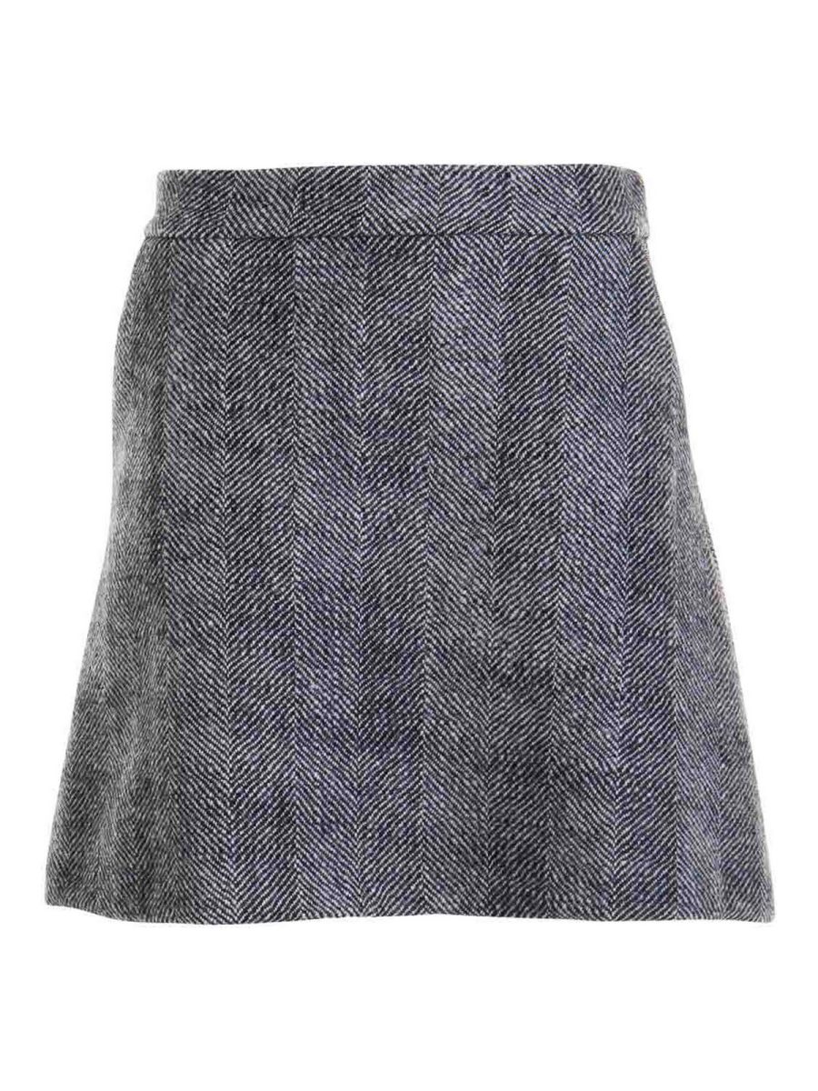 Fabiana Filippi Jupe Midi - Gris