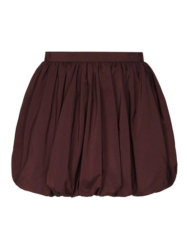 The Andamane Mini Jupe - Marron