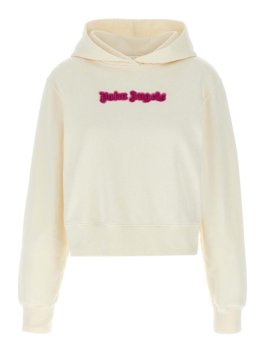 Palm Angels Sweat-Shirts - Blanc