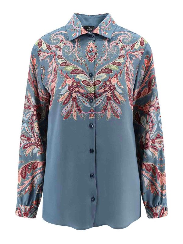 Etro Chemise - Bleu