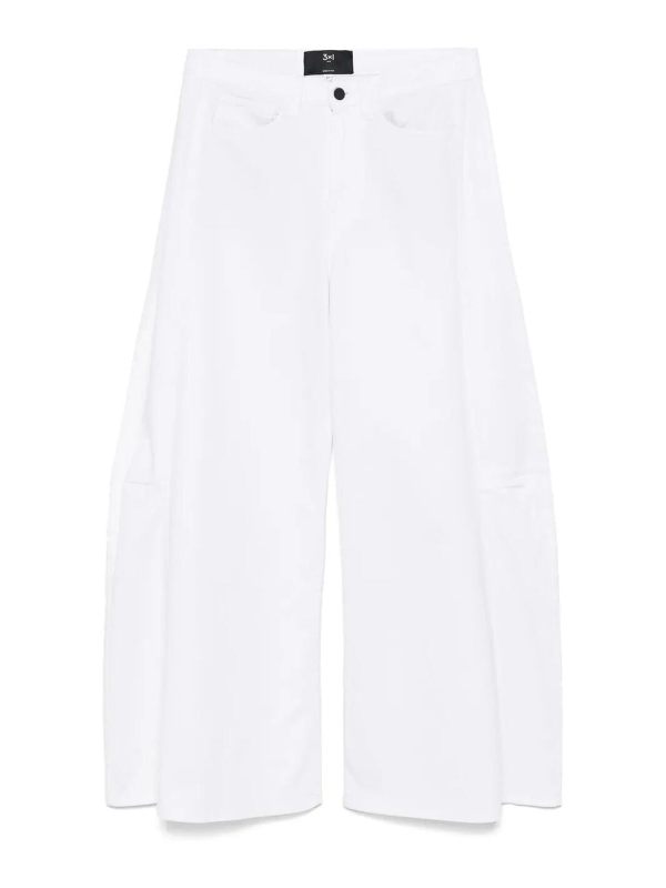 3x1 Jean Droit - Blanc