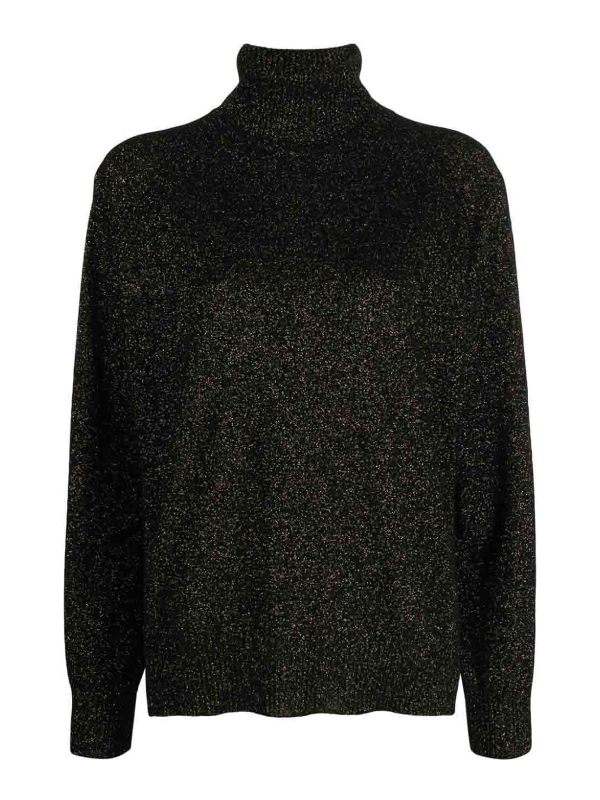 Twinset Pull Col Roulé - Noir