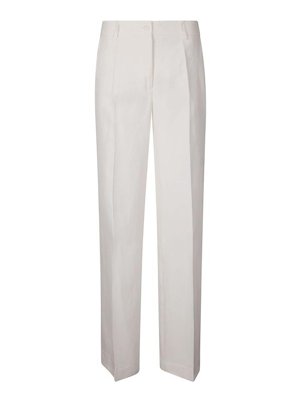 P. A.R. O.S. H. Pantalons Décontractés - Crème