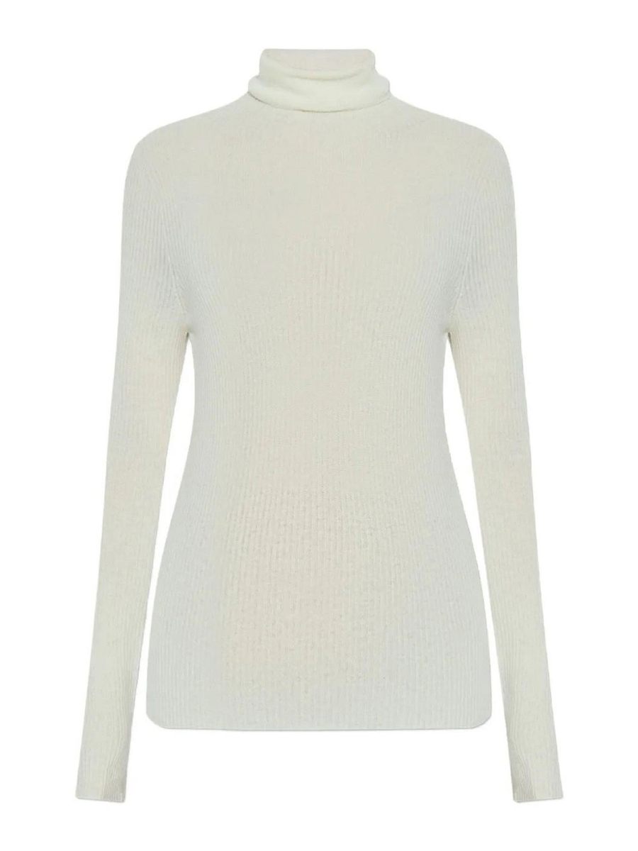 Fabiana Filippi Pull Col Rond - Blanc