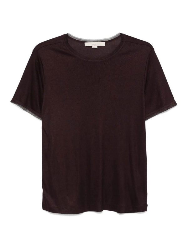 Remain Birger Christensen T-Shirt - Rouge Brun
