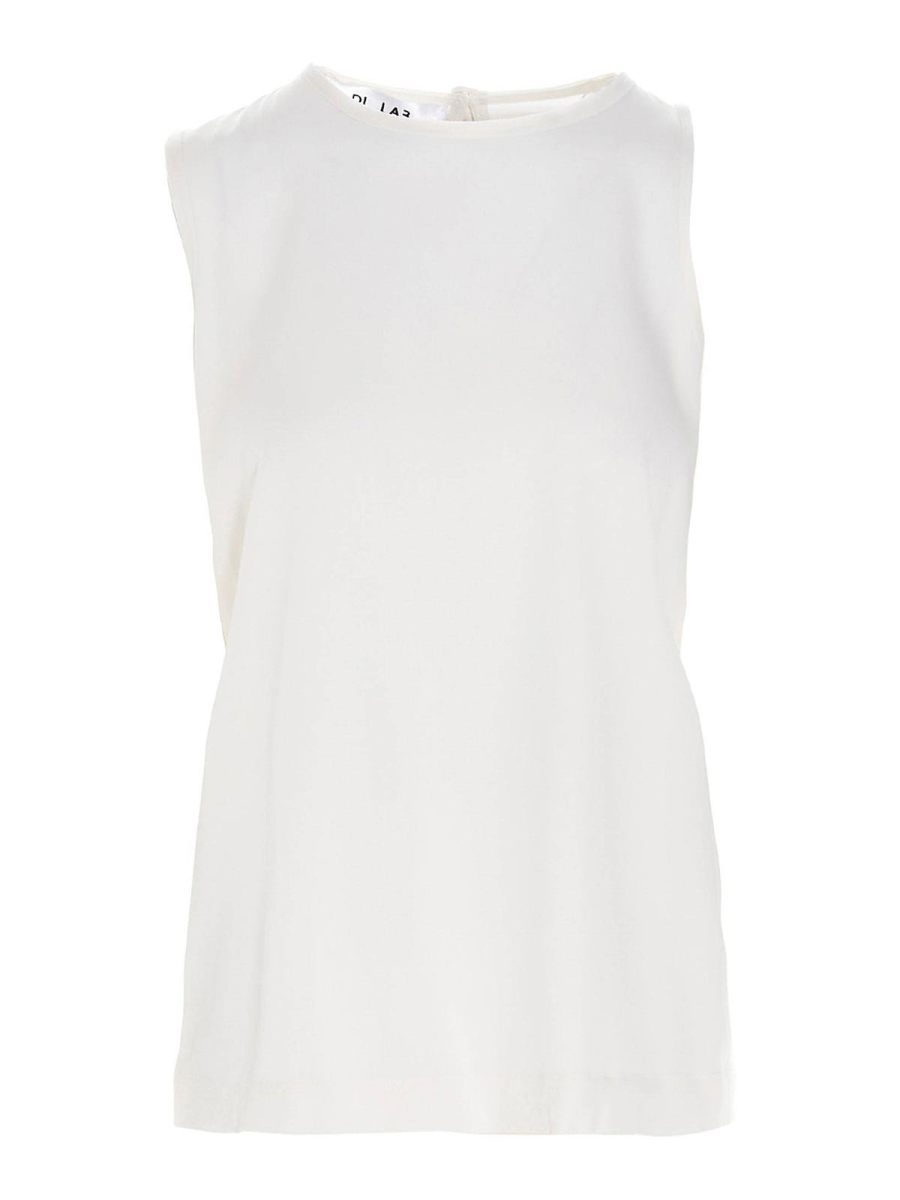 Di. La3 Pari' Top - Blanc
