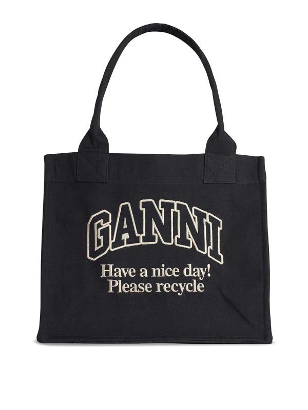 Ganni Sac Cabas - Noir
