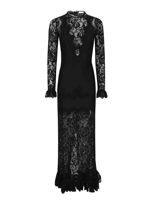 Paco Rabanne Maxi Robe - Noir