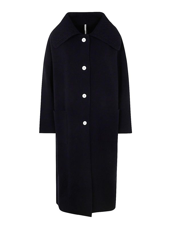 Liviana Conti Manteau Court - Bleu
