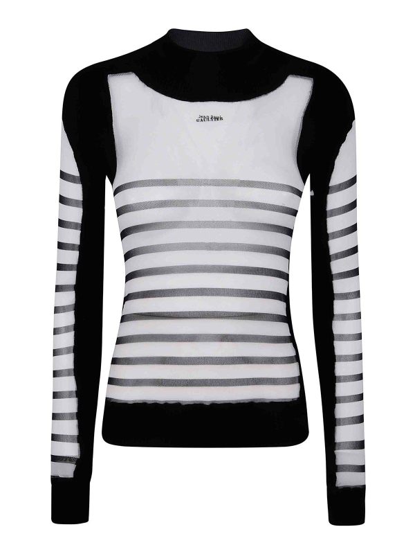 Jean Paul Gaultier Pull Col Rond - Blanc
