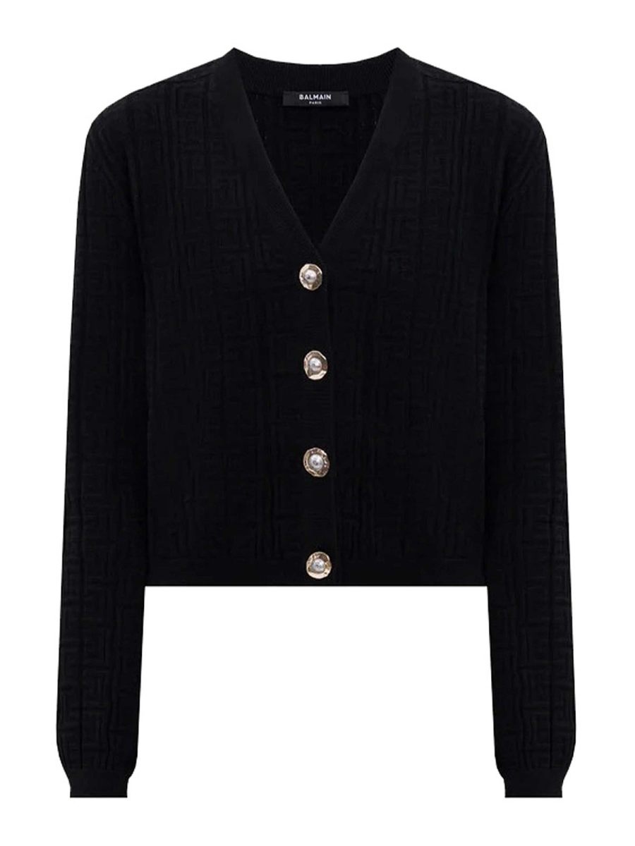Balmain Cardigan - Noir