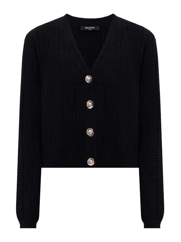 Balmain Cardigan - Noir