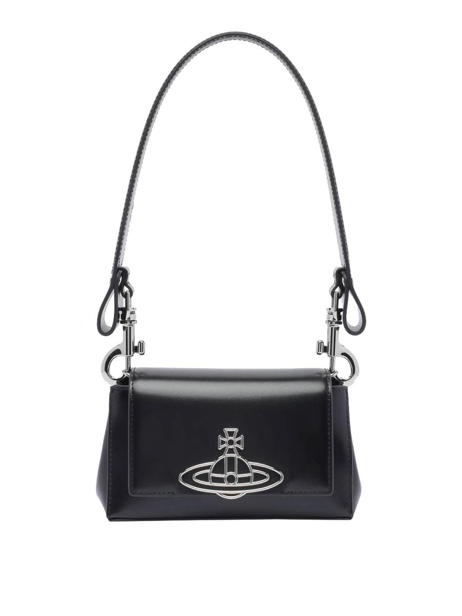 Vivienne Westwood Sac Porté Épaule - Noir