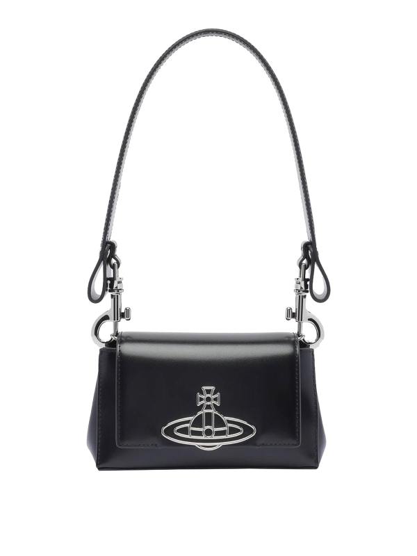 Vivienne Westwood Sac Porté Épaule - Noir