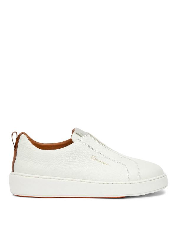 Santoni Baskets - Blanc