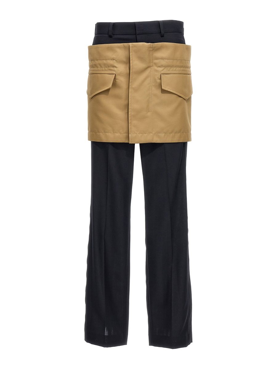 Sacai Mini Jupe - Multicolore