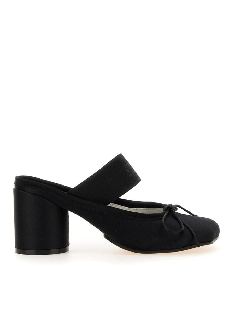 MM6 Maison Margiela Mules à logo