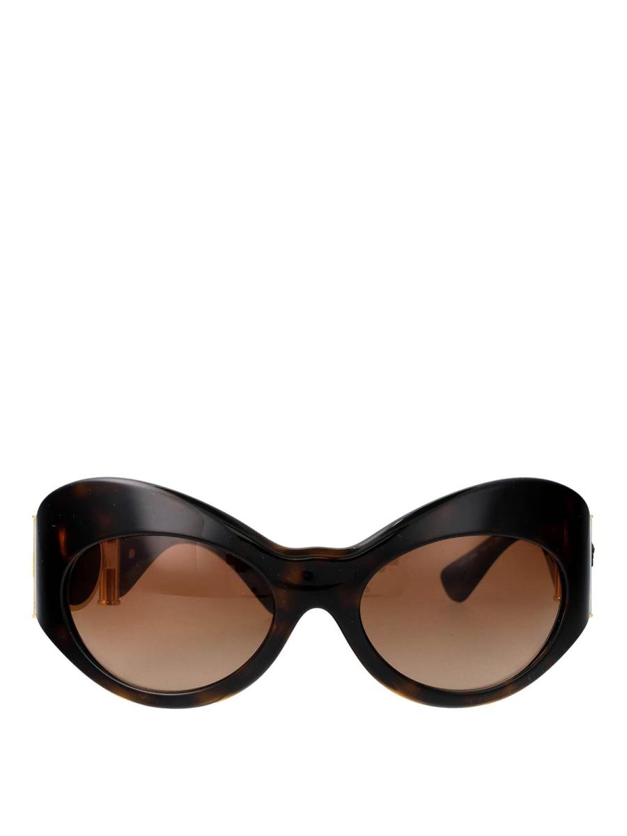 Versace Lunettes De Soleil - Marron