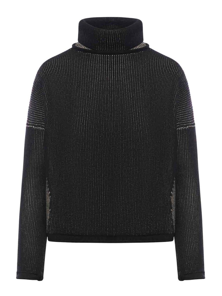 Transit Pull Col Rond - Noir