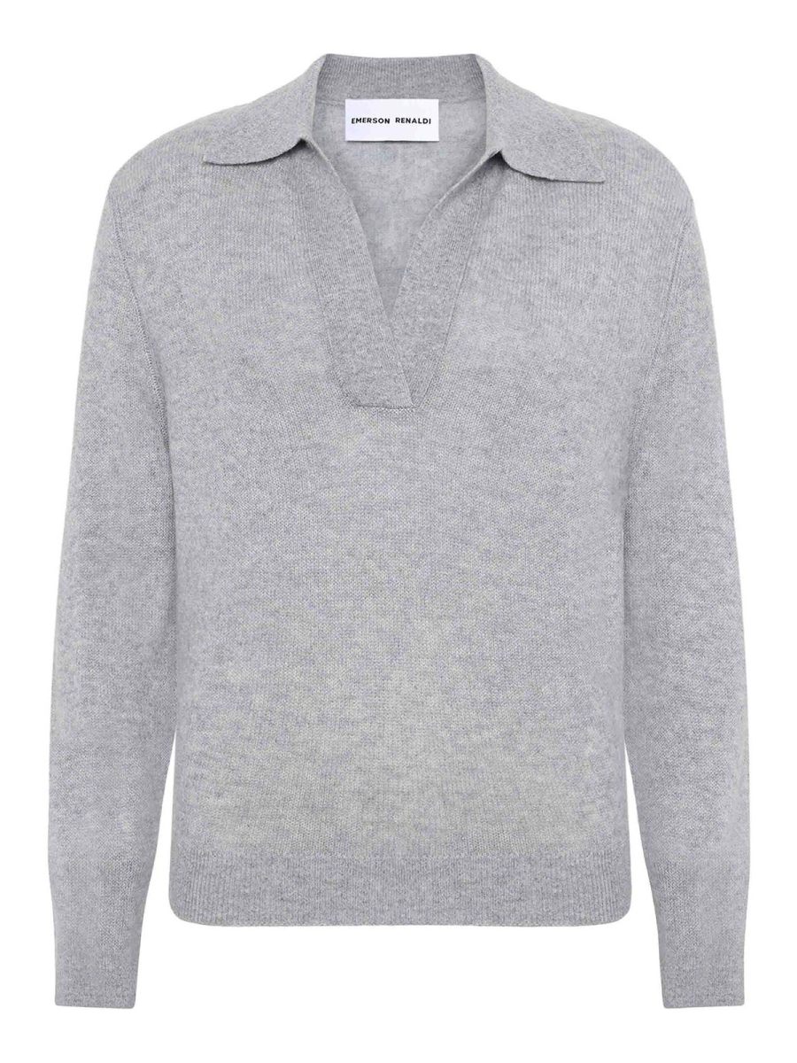 Emerson Renaldi Pull Col Rond - Gris