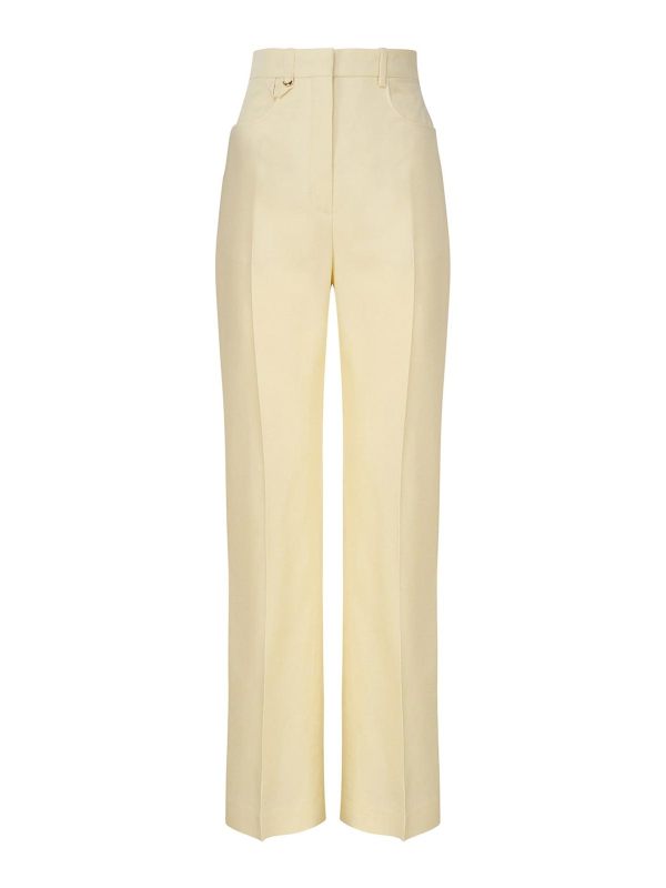 Jacquemus Pantalons Décontractés - Jaune