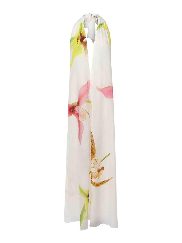 Genny Maxi Robe - Blanc