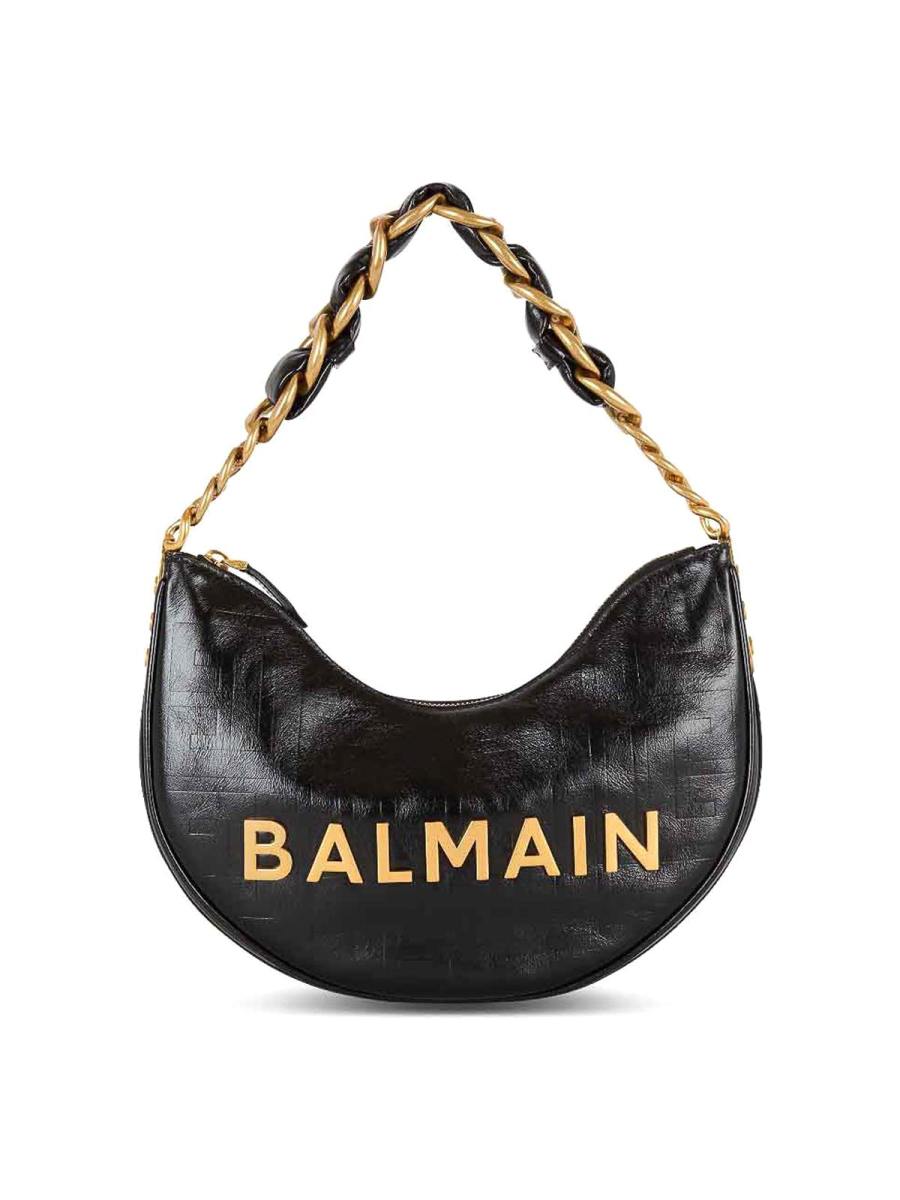 Balmain Sac Porté Épaule - Noir