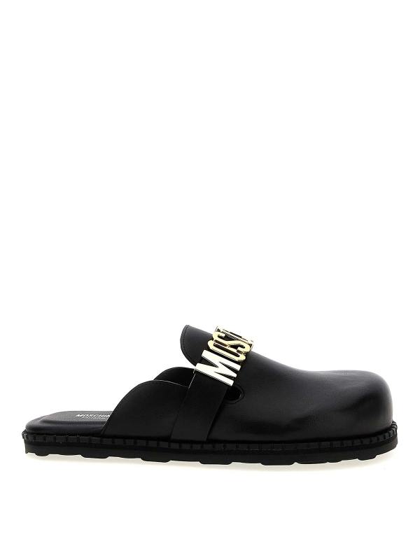Moschino Mules - Noir