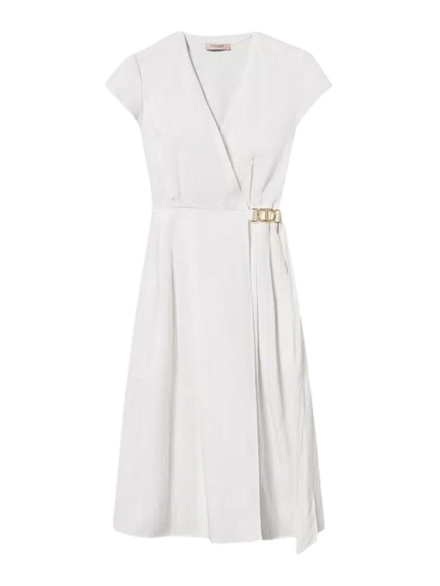 Twinset Maxi Robe - Blanc