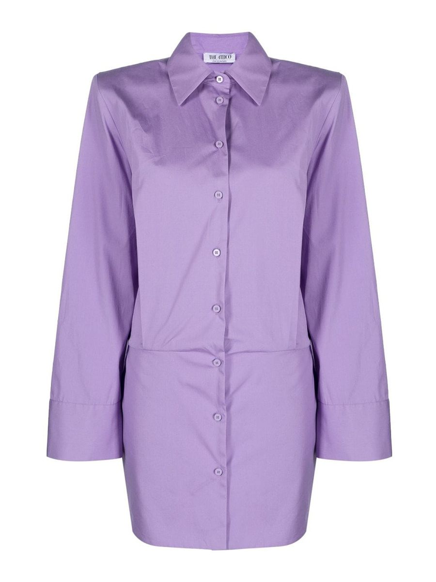 The Attico Robe Courte - Violet