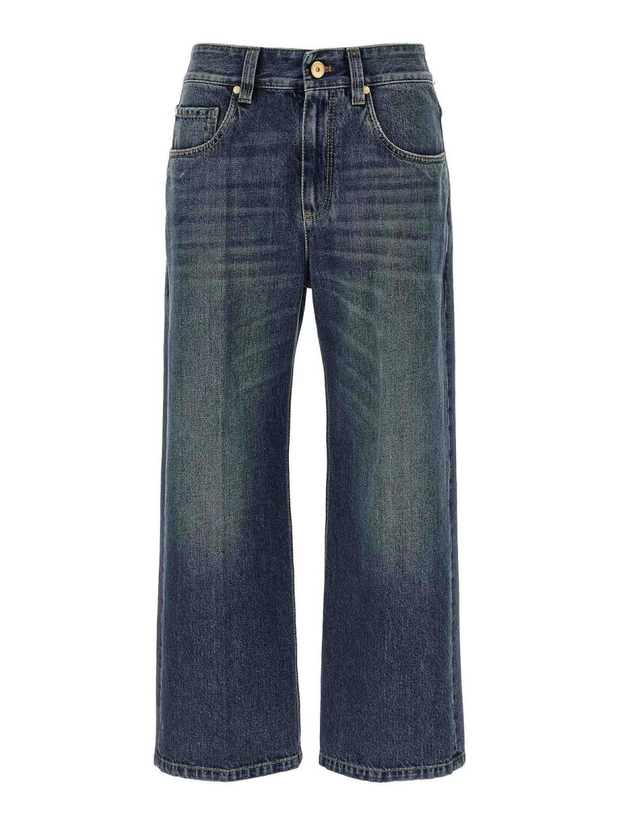 Brunello Cucinelli Jean Bootcut - Bleu