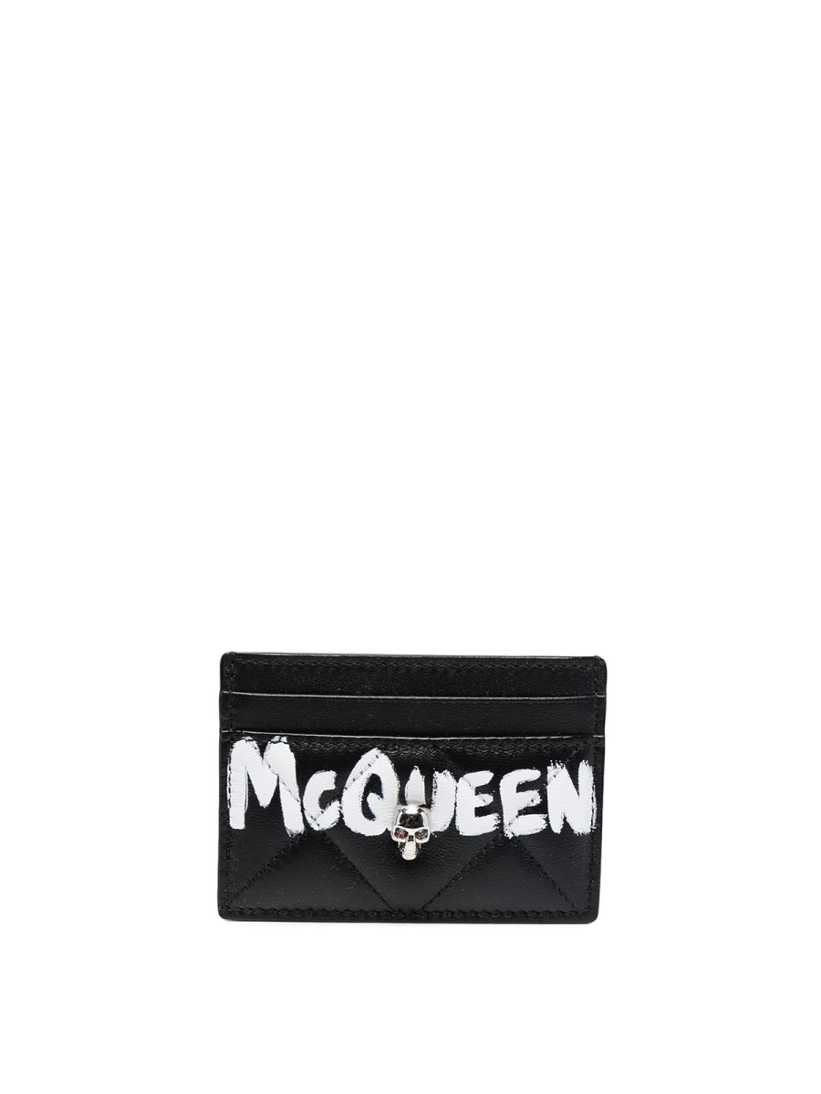 Alexander Mcqueen Portefeuilles - Noir