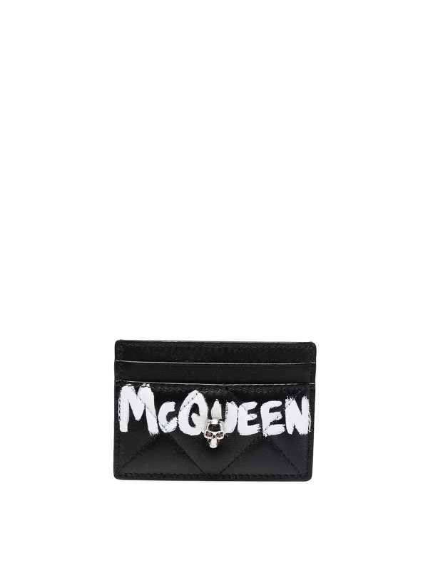 Alexander Mcqueen Portefeuilles - Noir