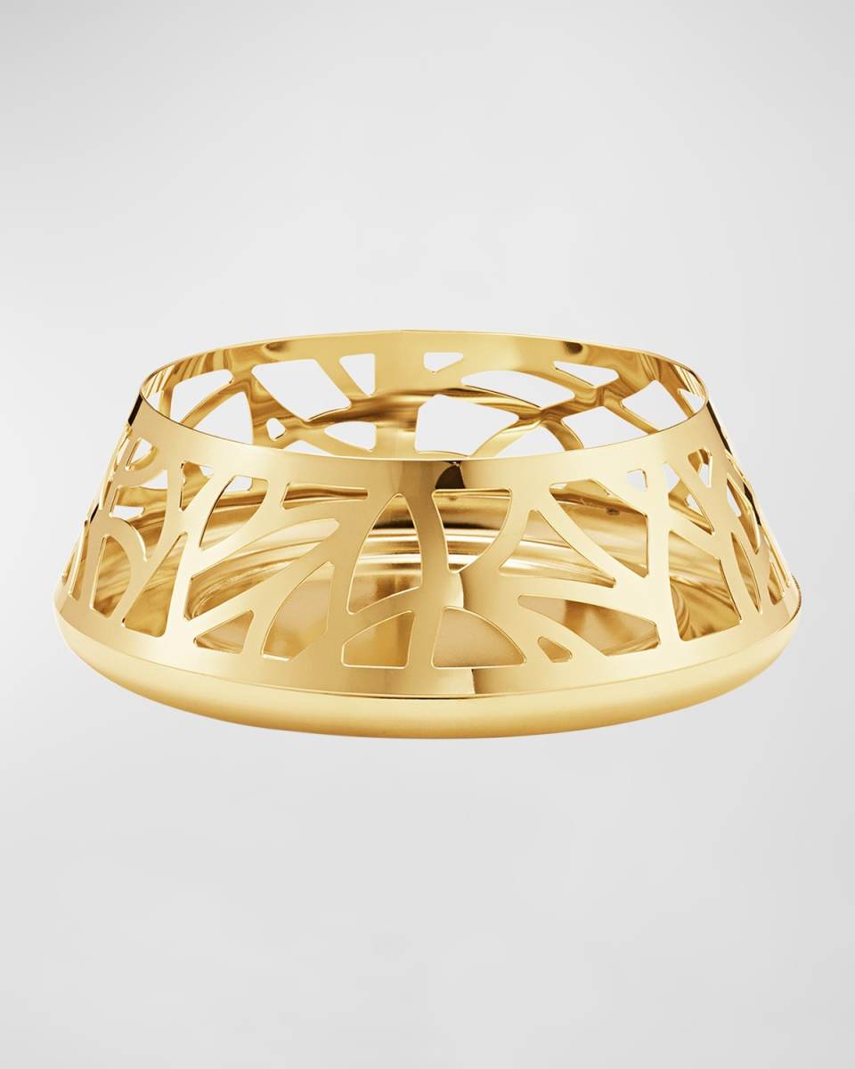 2023 18K Gold-Plated Pillar Candleholder