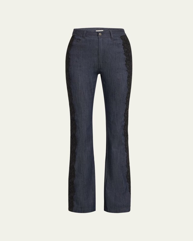 Laney Lace Flare Jeans