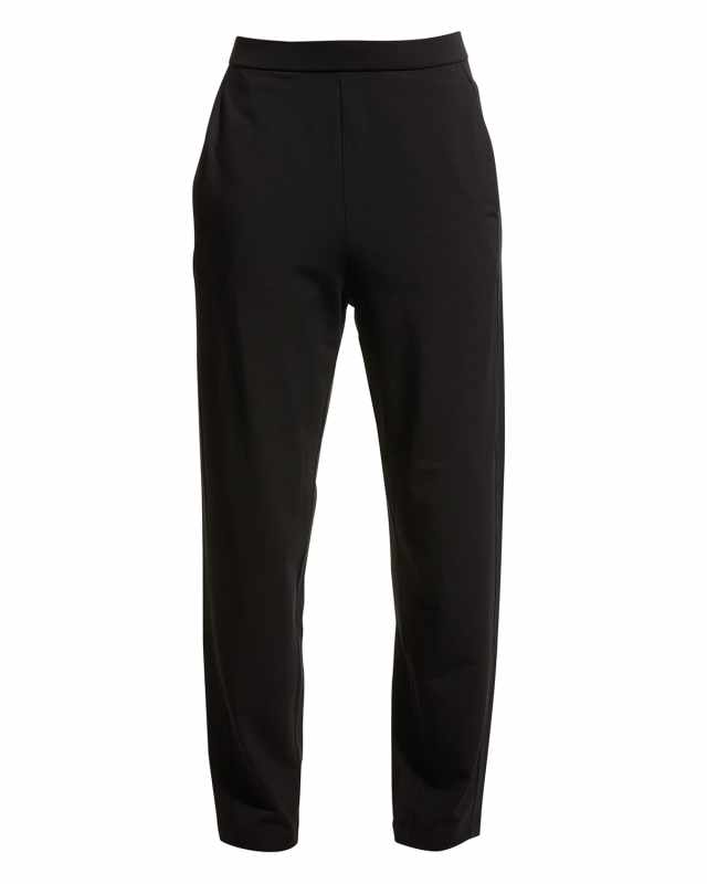 Stretch Jersey Slouch Ankle Pants
