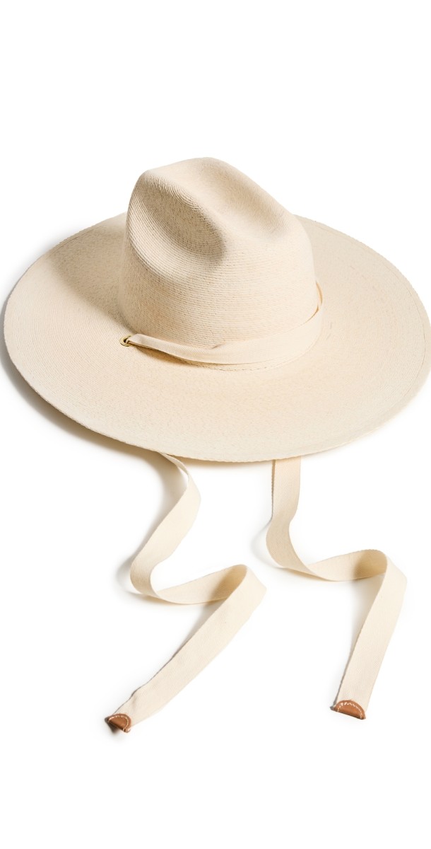 Janessa Leone Palmer Straw Hat Bleach