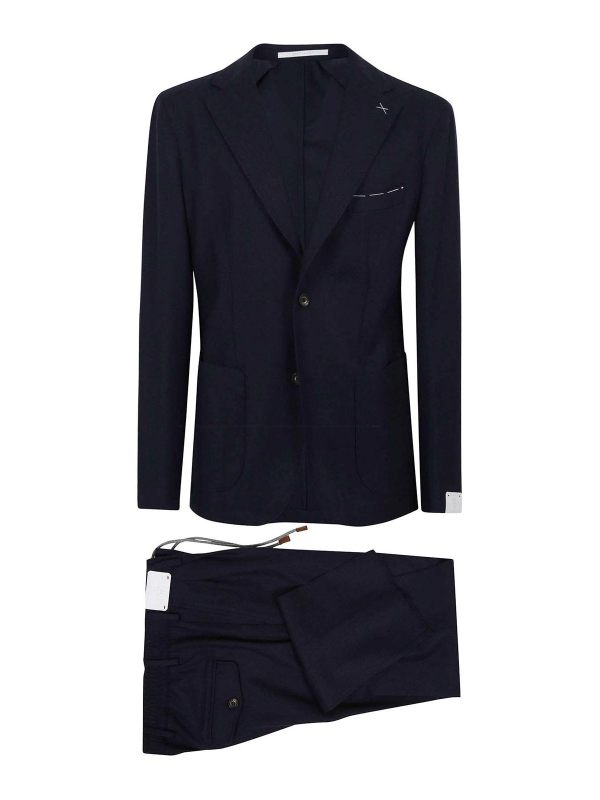 Eleventy Costume Décontracté - Bleu