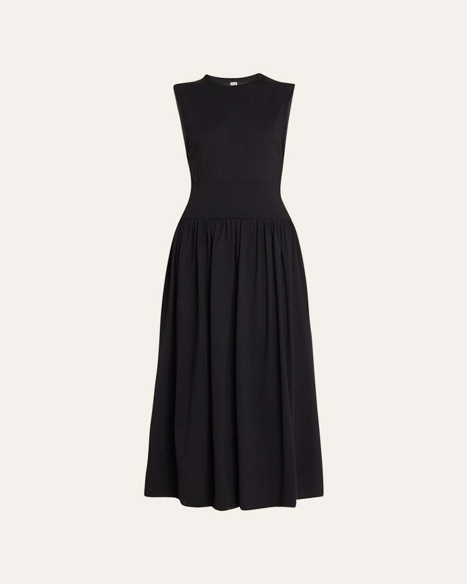 Sleeveless Cotton Tee Dress