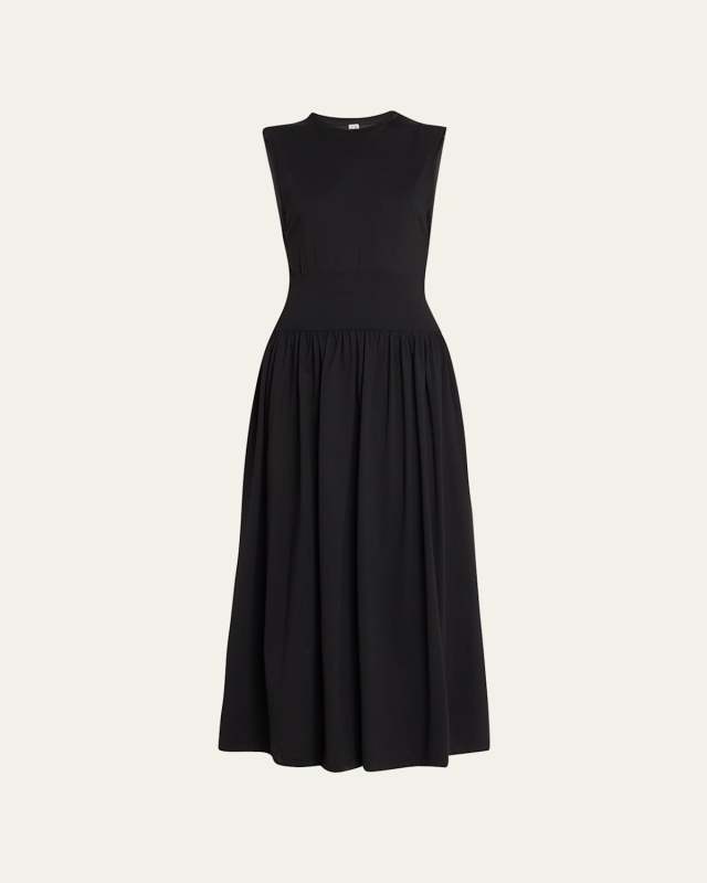 Sleeveless Cotton Tee Dress