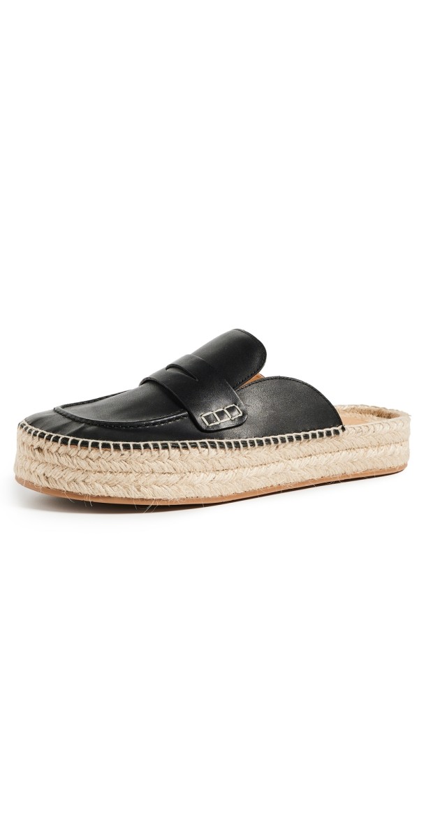 JW Anderson Espadrillas Loafers Black