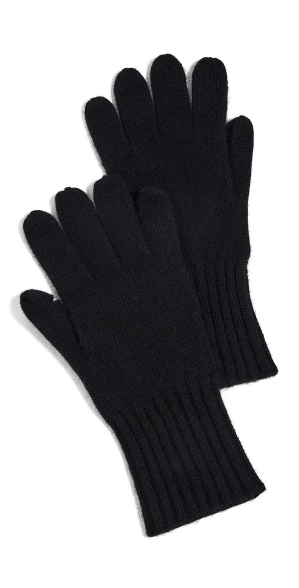 Carolina Amato Hold It Cashmere Gloves Hessian Ivory