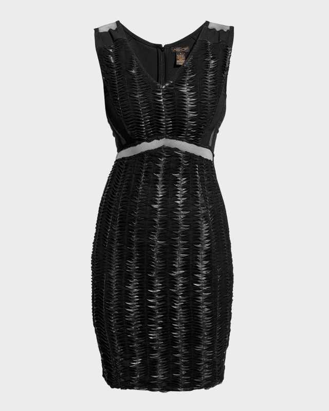 Safe And Sound Leather Dress